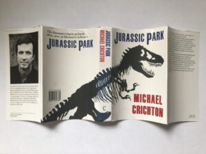 Jurassic Park by Michael Crichton Cover by Chip Kidd